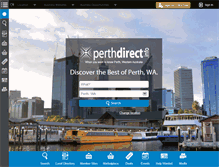 Tablet Screenshot of perthdirect.info